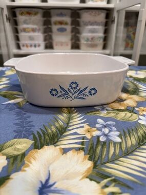 CorningWare Blue Cornflower A-2-B